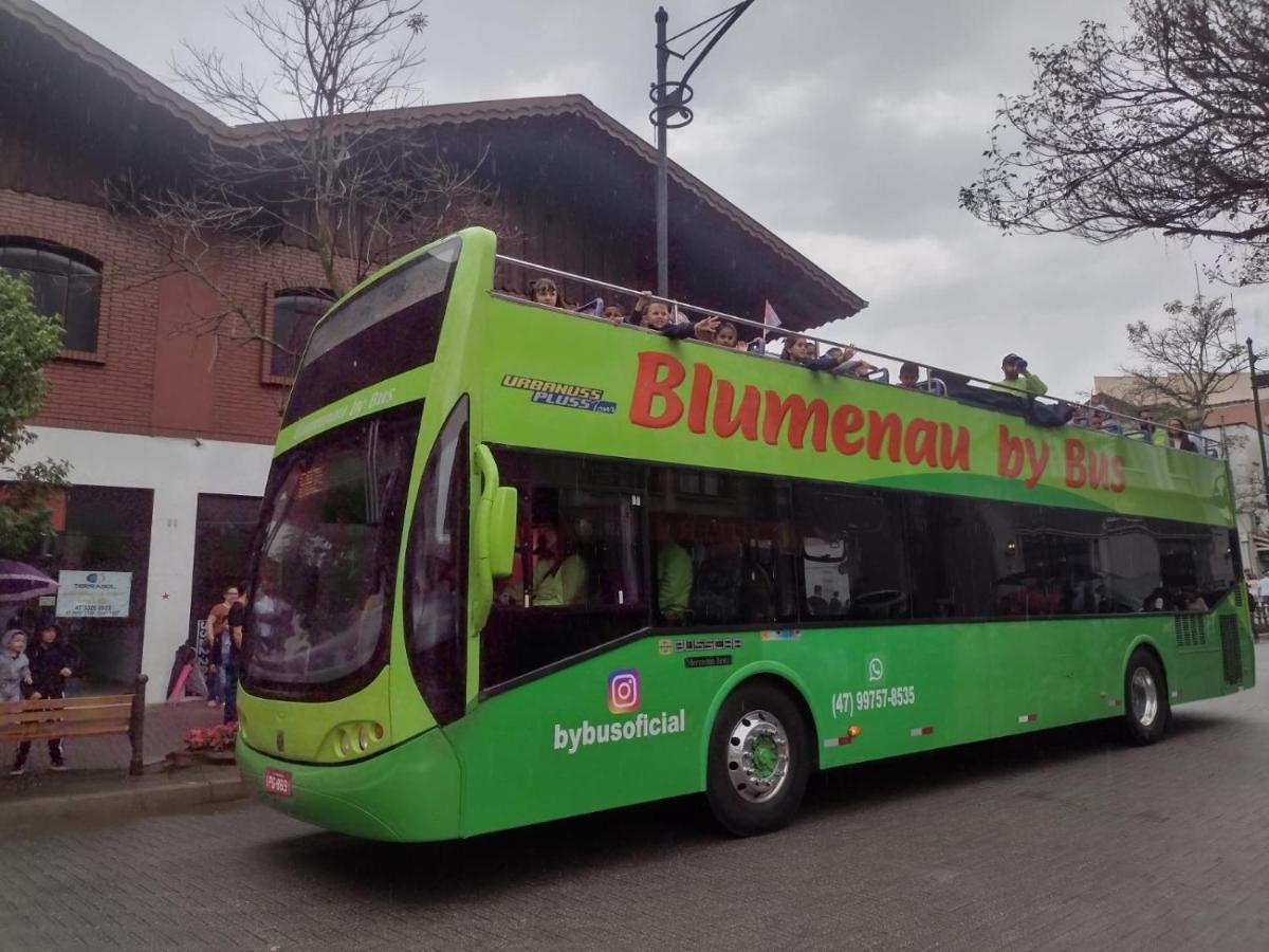 Loft Com Vista Para Vila Germanica 705 Blumenau Eksteriør bilde